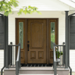 Natural Bark ProVia Signet Cherry Door Sidelites